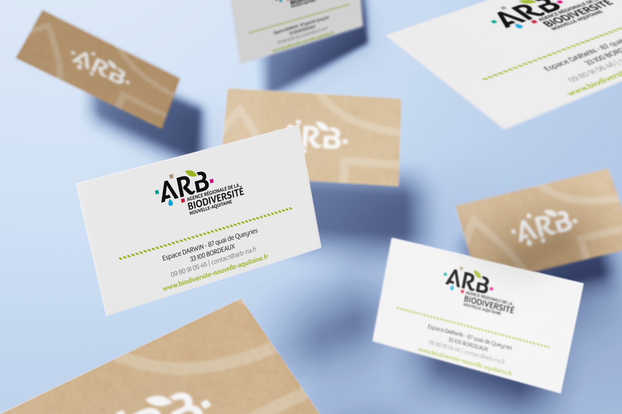 Flying Business Cards arb